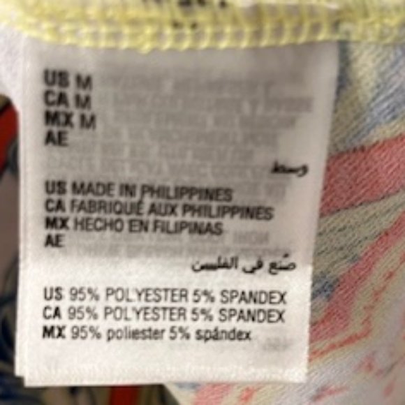 JM Collection Cold Shoulder Top Sz M Macy's - Picture 5 of 5